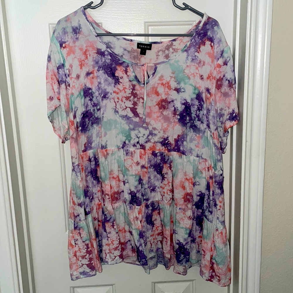 Multicolored Torrid shirt